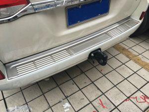 Защитная накладка на задний бампер стальная для Toyota Land Cruiser LC200 2016-